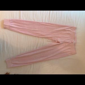 Light pink velour joggers Juicy Couture